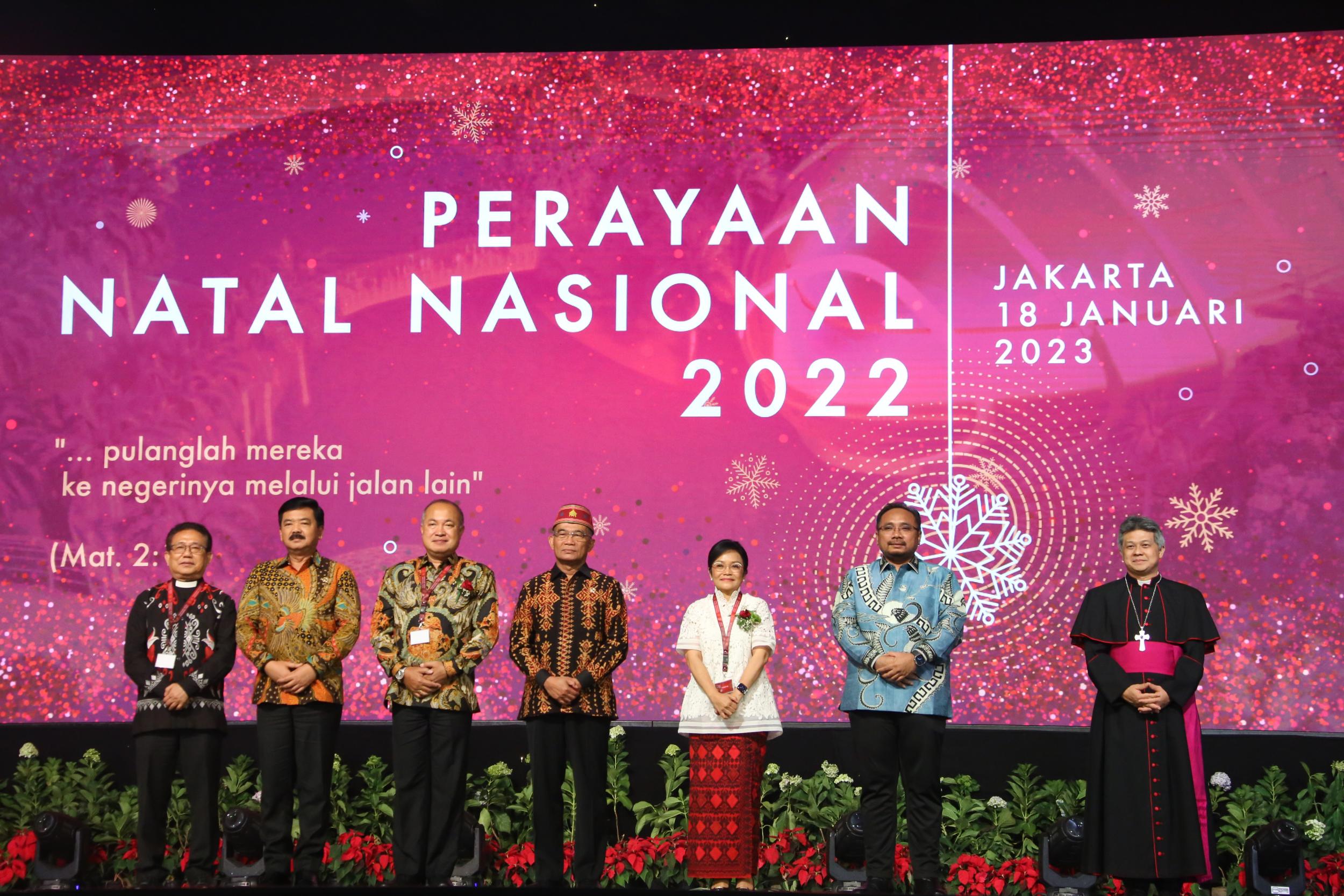 Natal Nasional 2022 Dipenuhi Syukur dan Doa bagi Pemulihan Bangsa