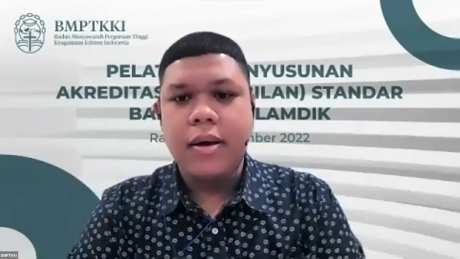 Pelatihan Penyusunan Akreditasi 9 Standar BAN-PT dan LAMDIK BMPTKKI 2022