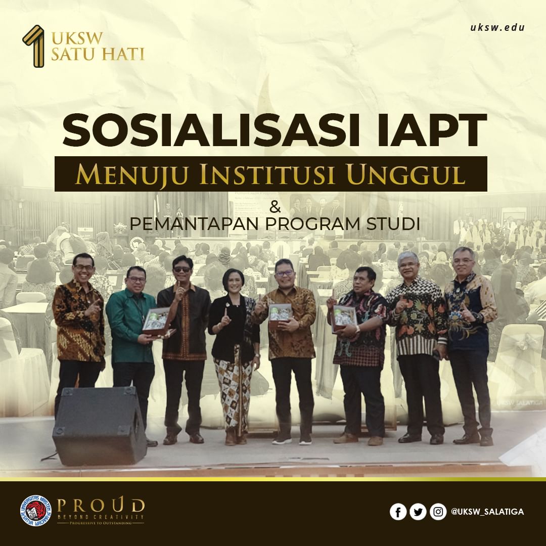 Sosialisasi IAPT Menuju Institusi Unggul dan Pemantauan Program Studi